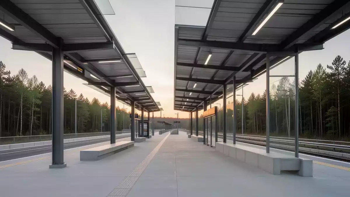 Tesla setzt Sicherheitskräfte auf Shuttle-Bussen in Grünheide ein