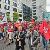 Stahldemo der IG Metall (Archiv) - Foto: via dts Nachrichtenagentur
