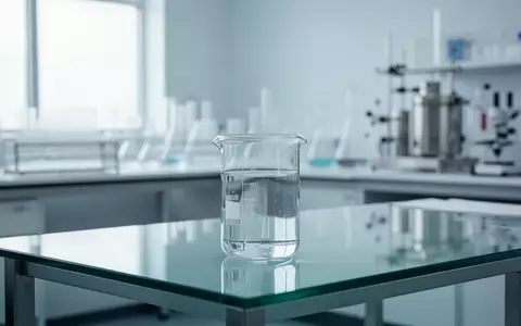 Ein steriles, modernes Labor mit gläsernem Laborzubehör und klarem Wasser auf einem Tisch. - Foto: über boerse-global.de