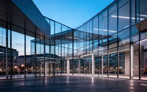 Moderne Glas- und Stahlarchitektur bei Dämmerung als Symbol für wirtschaftliches Wachstum und technologischen Fortschritt. - Foto: über boerse-global.de