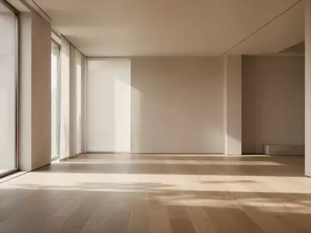 Ein lichtdurchfluteter, minimalistischer Raum mit weichem Tageslicht, der Ruhe und mentale Entspannung ausstrahlt. - Foto: über boerse-global.de