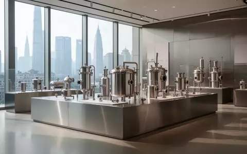 Präsentation hochwertiger Edelstahlprodukte in einem modernen Ausstellungsraum in Shanghai. - Foto: über boerse-global.de