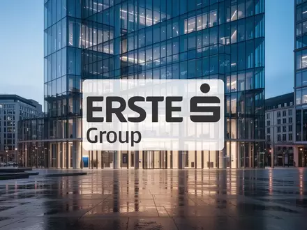 Moderne Glasfassade eines Bankgebäudes in der Dämmerung - Foto: über boerse-global.de