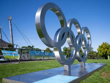 München wirbt auch mit seinem olympischen Erbe. (Archivbild) - Foto: Sven Hoppe/dpa