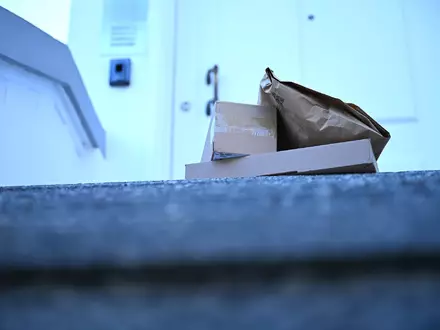 Da sind sie ja, die Pakete. Einen großen Teil der Pakete legen Zusteller inzwischen vor den Haustüren ab. - Foto: Wolf von Dewitz/dpa