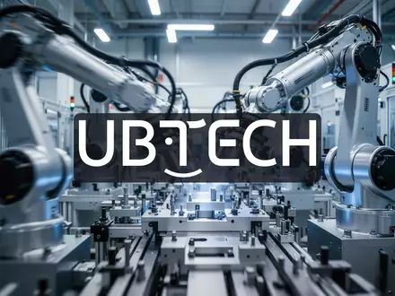 Moderne automatisierte Produktionsanlage mit Roboterarmen in einer hellen industriellen Umgebung. - Foto: ĂŒber boerse-global.de