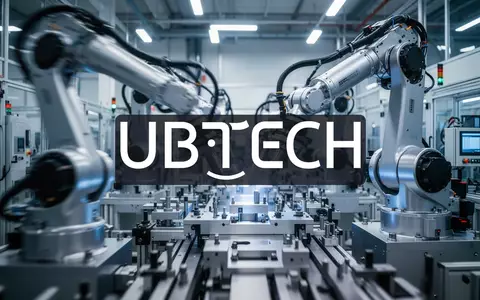 Moderne automatisierte Produktionsanlage mit Roboterarmen in einer hellen industriellen Umgebung. - Foto: ĂĽber boerse-global.de