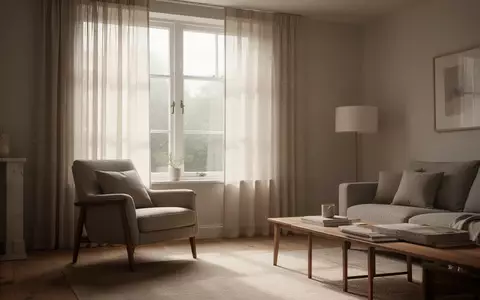 Ein ruhiges, sonnendurchflutetes Wohnzimmer mit einem bequemen Sessel am Fenster, das eine Atmosphäre der häuslichen Pflege vermittelt. - Foto: über boerse-global.de