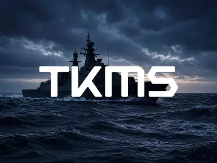 Modernes Marineschiff auf stürmischer See bei Dämmerung als Symbol für die maritime Rüstungsindustrie. - Foto: über boerse-global.de