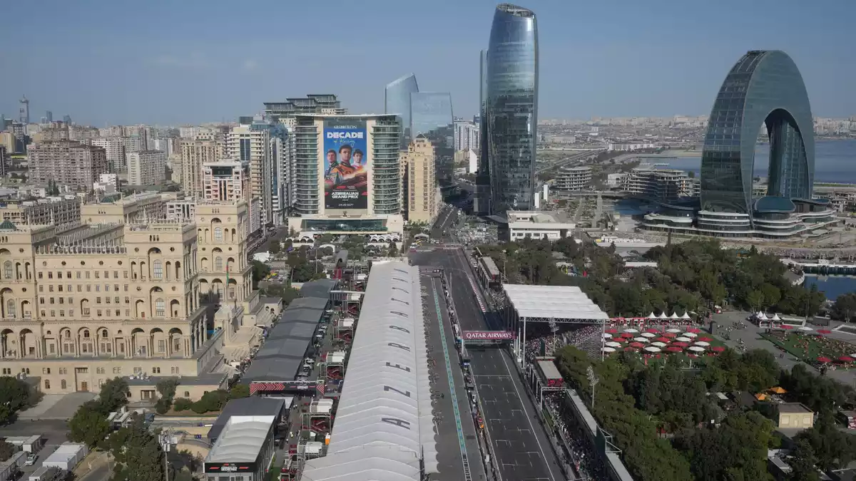 In der Schlussphase wird es in Baku richtig spannend. - Bild: Pavel Bednyakov/AP/dpa