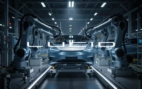 Moderne, hochtechnisierte Fertigungslinie für Elektrofahrzeuge in einer Fabrikhalle mit präziser Robotik. - Foto: über boerse-global.de