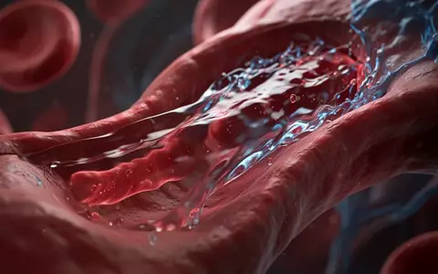 Abstrakte, klinische Darstellung von Blutfluss und Gefäßgesundheit in einem medizinischen Kontext. - Foto: über boerse-global.de
