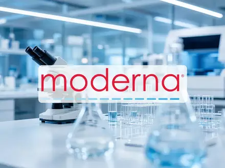 Abstrakte Darstellung moderner medizinischer Forschung und pharmazeutischer Innovation in einem sterilen Laborumfeld. - Foto: ĂŒber boerse-global.de