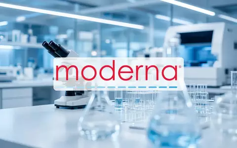 Abstrakte Darstellung moderner medizinischer Forschung und pharmazeutischer Innovation in einem sterilen Laborumfeld. - Foto: über boerse-global.de