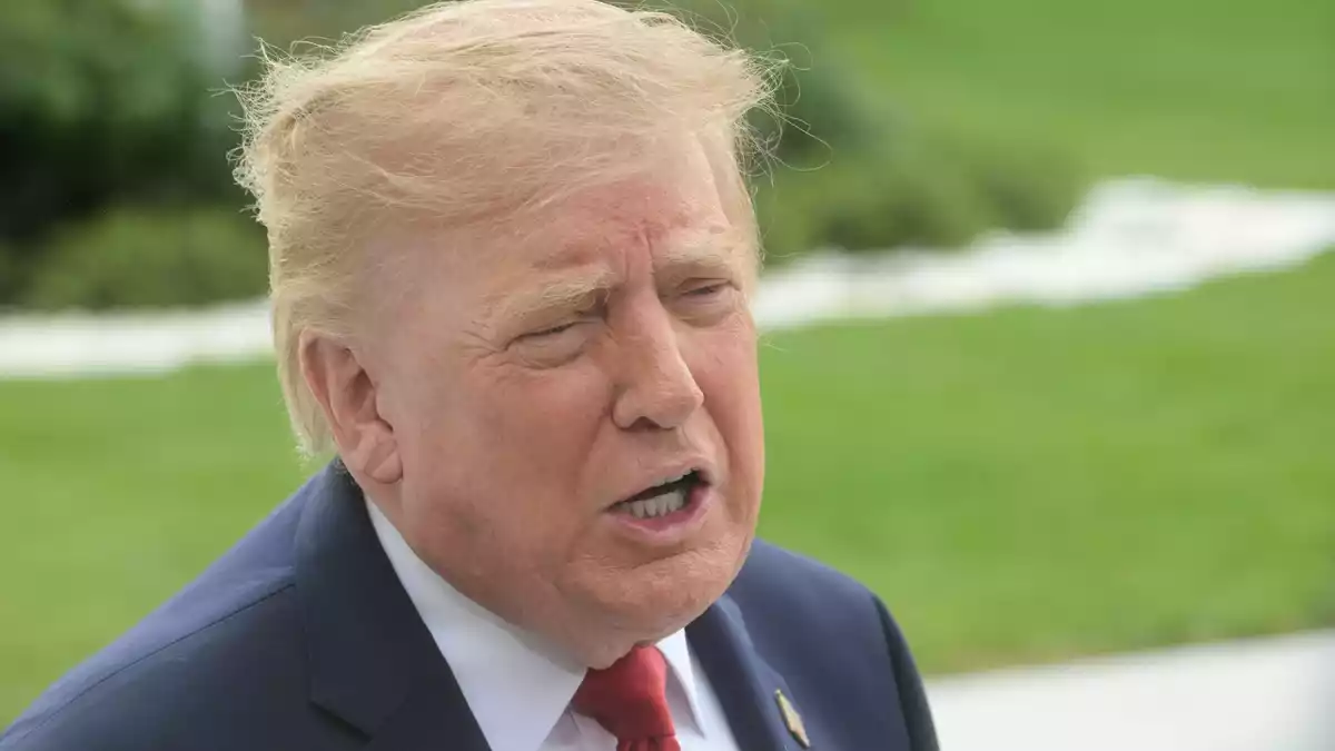 Der Vorschlag sei nicht annehmbar gewesen, sagte Donald Trump. - Bild: Rod Lamkey/AP/dpa