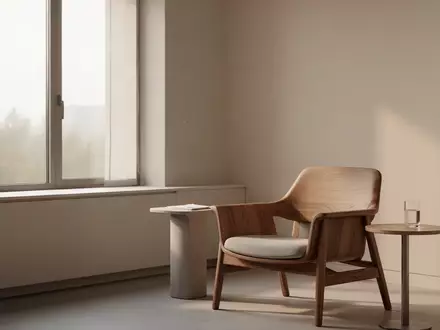 Ein ruhiger, minimalistisch gestalteter Beratungsraum mit Tageslicht und einem einzelnen Stuhl, der eine Atmosphäre der Unterstützung vermittelt. - Foto: über boerse-global.de