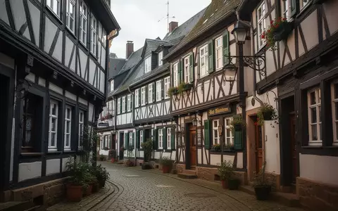 Historische Fachwerkhäuser in einer ruhigen Gasse der Altstadt von Bad Münstereifel bei Tageslicht. - Foto: über boerse-global.de