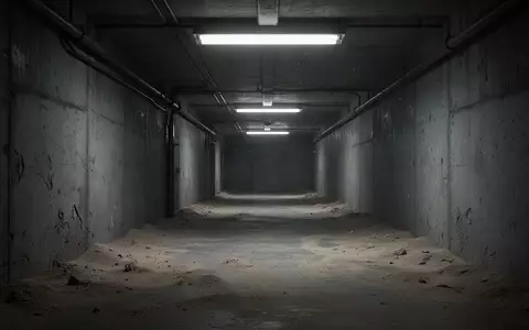 Ein düsterer, industrieller Korridor mit Betonwänden und schummrigem Licht, der eine bedrohliche Atmosphäre vermittelt. - Foto: über boerse-global.de
