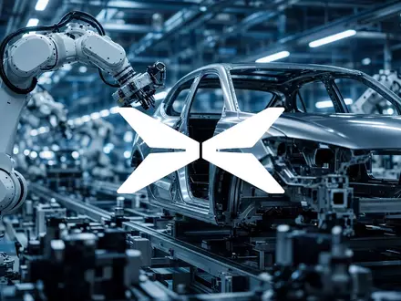 Moderne automatisierte Fertigungslinie in einer Elektrofahrzeug-Fabrik mit Industrierobotern - Foto: über boerse-global.de
