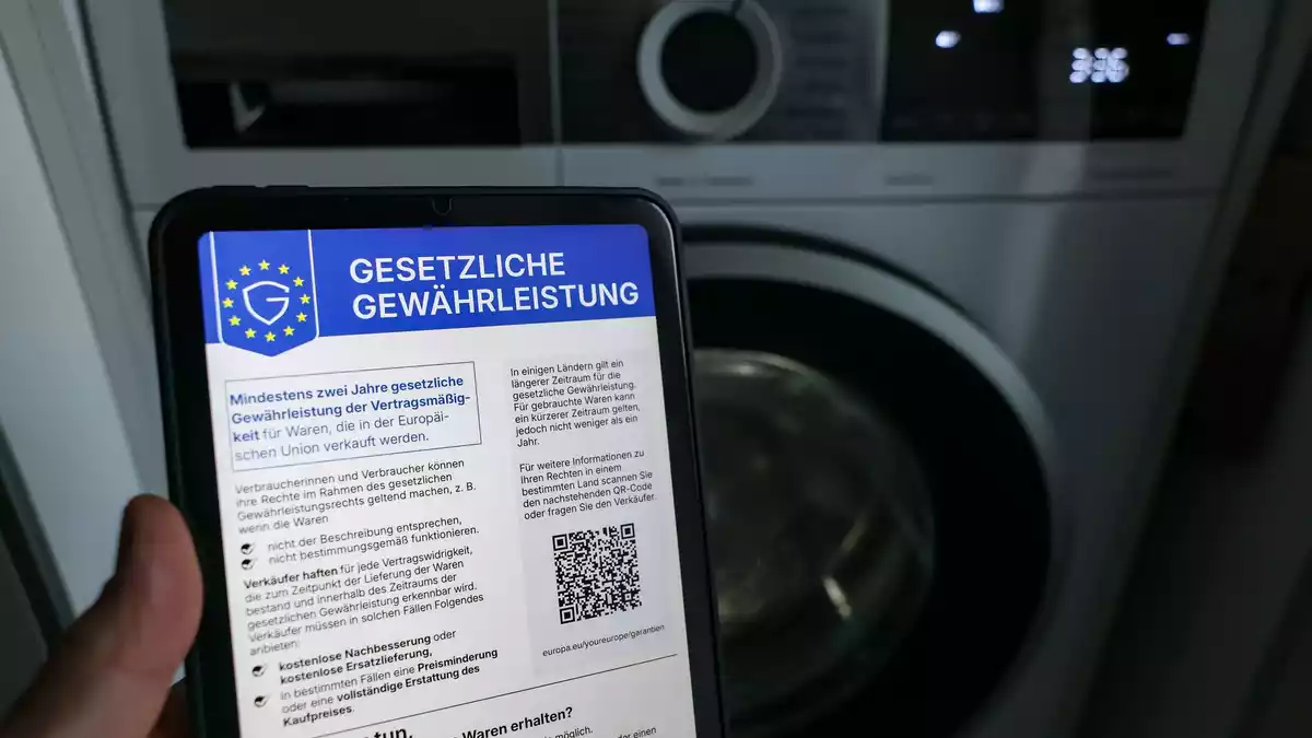 Was können Verbraucher bei Problemen tun? Auch darüber klärt das Label auf. (Symbolbild) - Bild: Jan Woitas/dpa