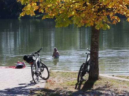 Der Altweibersommer sorgt aktuell für bestes Ausflugswetter. (Symbolbild) - Foto: Thomas Warnack/dpa