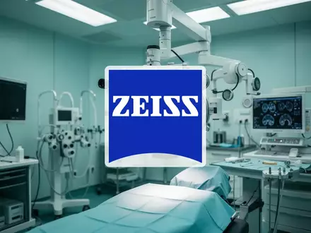 Hochmoderne ophthalmologische Medizintechnik in einem sterilen, professionell beleuchteten Operationssaal. - Foto: über boerse-global.de