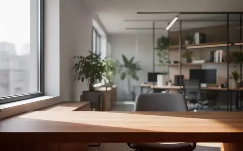 Ein minimalistisch gestaltetes, helles Heimbüro mit Holztisch und Pflanzen, das eine Umgebung für sichere lokale Datenverarbeitung suggeriert. - Foto: über boerse-global.de