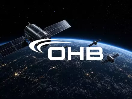 Moderne Satellitenkonstellation im Erdorbit vor dem dunklen Weltraum - Foto: über boerse-global.de