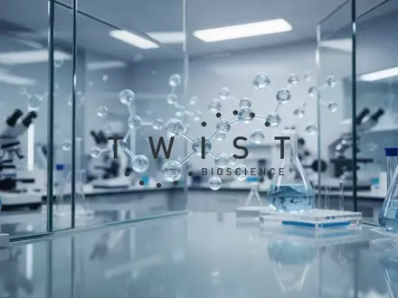 Abstrakte Darstellung eines modernen Biotechnologie-Labors mit Fokus auf wissenschaftlicher Präzision und technischem Design. - Foto: über boerse-global.de