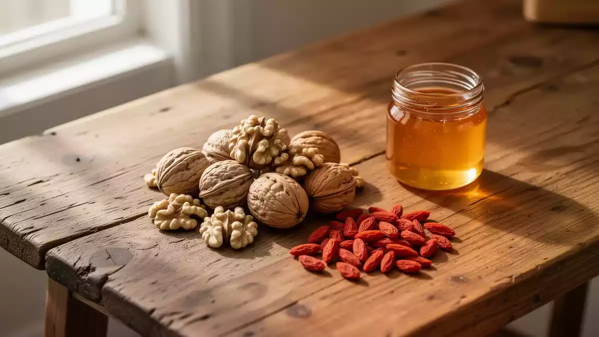 Melatonin in Lebensmitteln: Was Walnüsse, Kirschen und Goji-Beeren bewirken