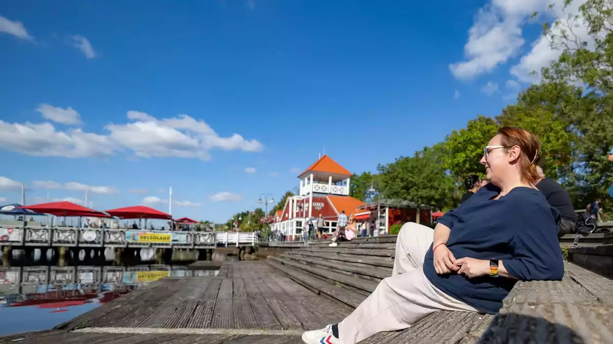 «Ich hatte immer den Druck, eine besonders gute Mutter zu sein, weil man mir Muttersein nicht zutraut», sagt Jolyn Muijsers.  - Bild: Ulrich Perrey/dpa