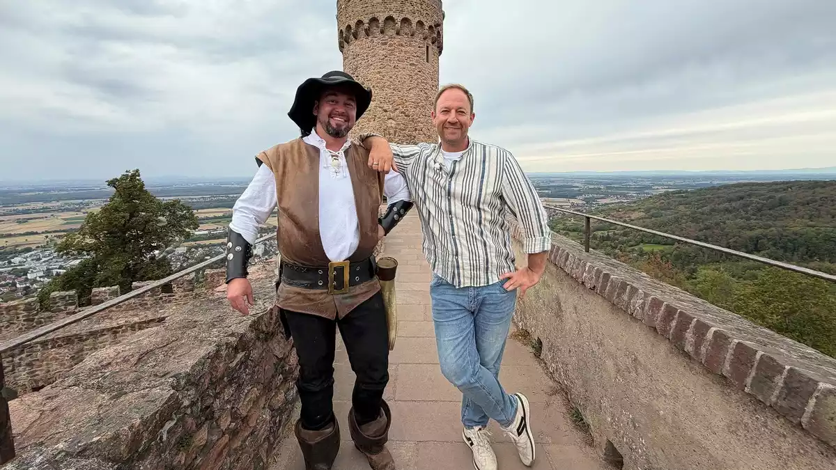 Tobis Urlaubstrip zeigt die Bergstraße im hr-fernsehen - Bild: presseportal.de