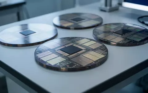 Nahaufnahme von Halbleiter-Wafern in einer industriellen Laborumgebung - Foto: über boerse-global.de