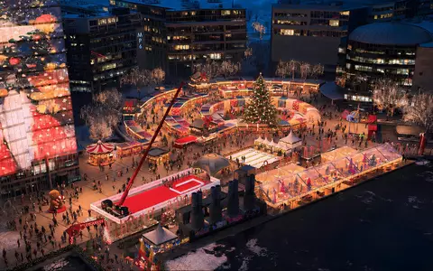 Premiere: Santas Weihnachtsmarkt im MediaPark bringt urbanes Erlebnisformat nach Köln - Foto: presseportal.de