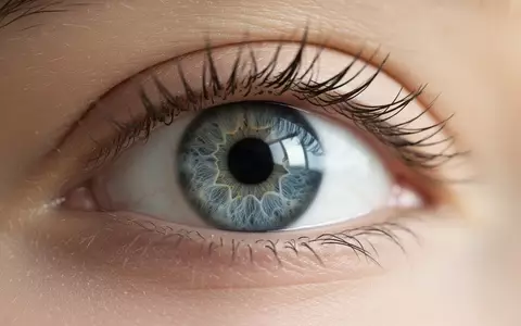 Nahaufnahme eines menschlichen Auges mit Fokus auf die Iris und Wimpern bei natürlichem Licht. - Foto: über boerse-global.de