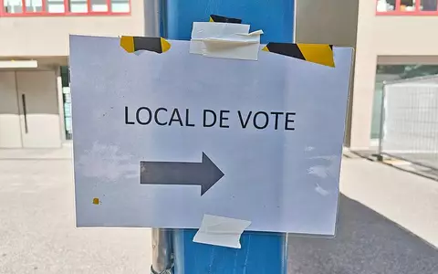Wahllokal für Schweizer Volksabstimmung (Archiv) - Foto: via dts Nachrichtenagentur