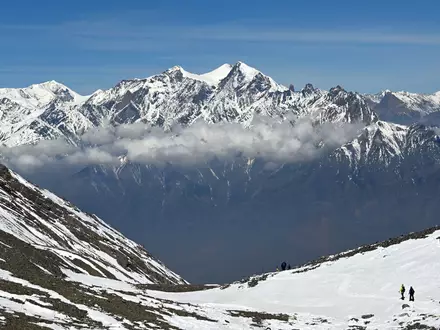 Lawinenabgang im Himalaya: zwei Tote und 14 Vermisste. (Archivbild) - Foto: Elisa Schu/dpa