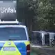 Der Bus kippte am Morgen gegen 6.00 Uhr um.  - Bild: Karl-Josef Hildenbrand/dpa