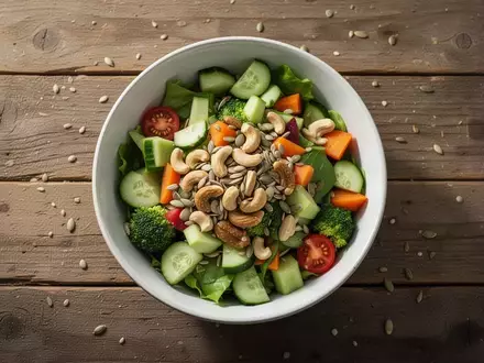 Symbolbild: Schüssel mit frischem Salat - Foto: über boerse-global.de
