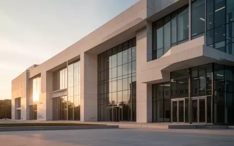 Moderne Fassade eines Bürogebäudes in der Abendsonne als Symbol für staatliche Transparenz und Finanzverwaltung. - Foto: über boerse-global.de