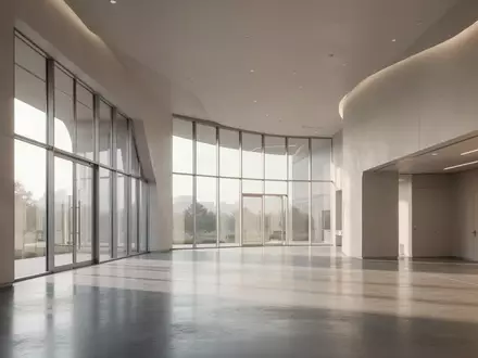 Ein minimalistisches, helles Klinikgebäude mit architektonischen Linien und natürlichem Licht, das eine zukunftsorientierte Gesundheitsumgebung symbolisiert. - Foto: über boerse-global.de