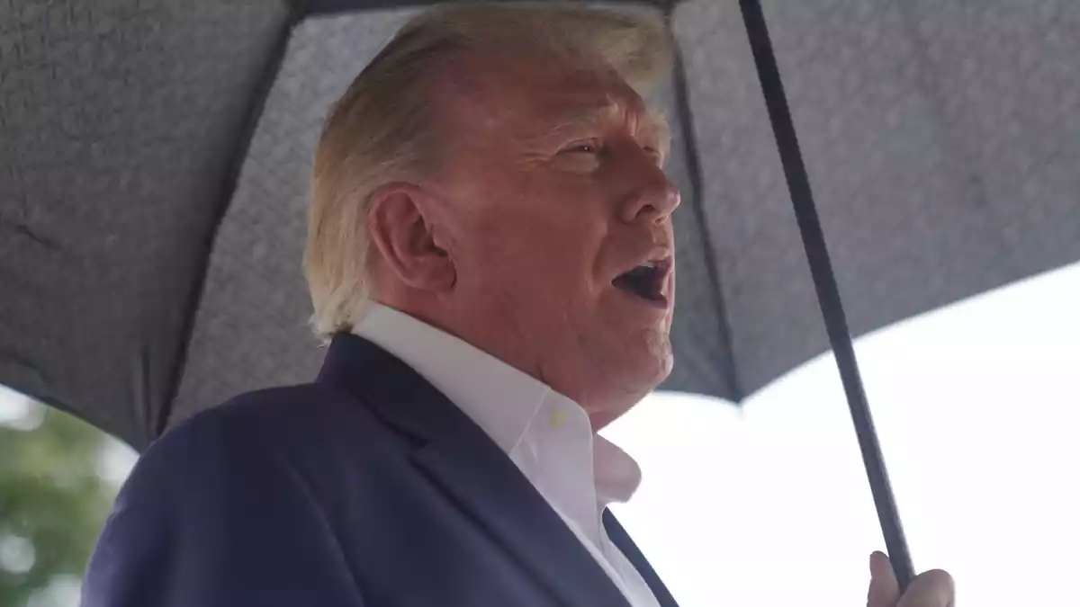 Die fünf Männer hätten «großen Schaden» anrichten wollen, sagte US-Präsident Donald Trump. - Bild: Allison Robbert/FR172296 AP/AP/dpa