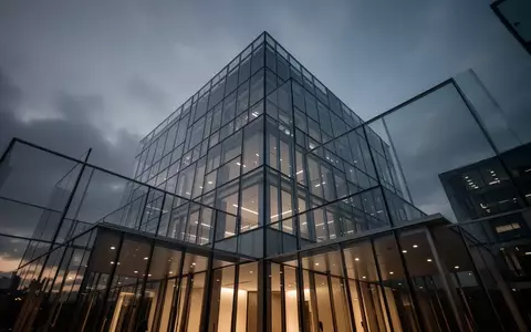 Moderne Glas- und Stahlfassade eines Bürogebäudes in der Abenddämmerung. - Foto: über boerse-global.de