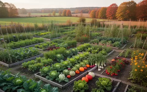 Ein vielfältiger, ökologisch bewirtschafteter Gemüsegarten mit einer reichen Auswahl an Pflanzen und Nutzpflanzen. - Foto: über boerse-global.de