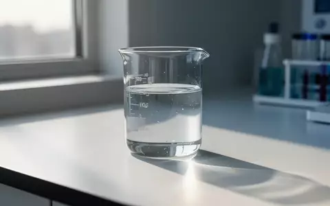 Ein steriler Labortisch mit einem Glasbecher in weichem Tageslicht als Symbol für medizinische Forschung. - Foto: über boerse-global.de