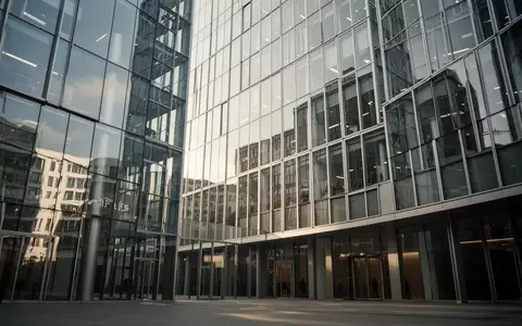 Moderne Glasfassade eines Bürogebäudes im Finanzviertel bei Tageslicht - Foto: über boerse-global.de