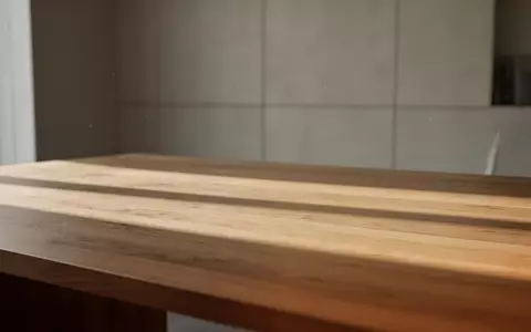 Ein minimalistischer, aufgeräumter Arbeitsplatz mit einer Holzoberfläche in sanftem, natürlichem Licht. - Foto: über boerse-global.de