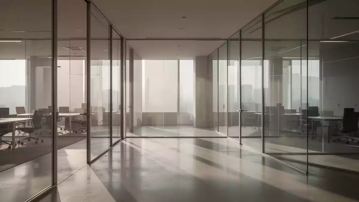 Smart Glass im Büro: variable Lichtsteuerung und weniger Energiebedarf