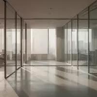 Lichtdurchflutete, moderne Büroarchitektur mit raumhohen Glaswänden und minimalistischem Design in einer hellen Arbeitsumgebung. - Foto: über boerse-global.de