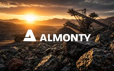 Abstrakte Darstellung einer Bergbaustätte bei Sonnenaufgang, die Volatilität und strategische Rohstoffinvestitionen symbolisiert. - Foto: über boerse-global.de